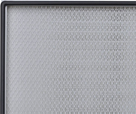 無(wú)隔板高效濾器局部特寫(xiě) 無(wú)隔板高效濾器局部特寫(xiě)